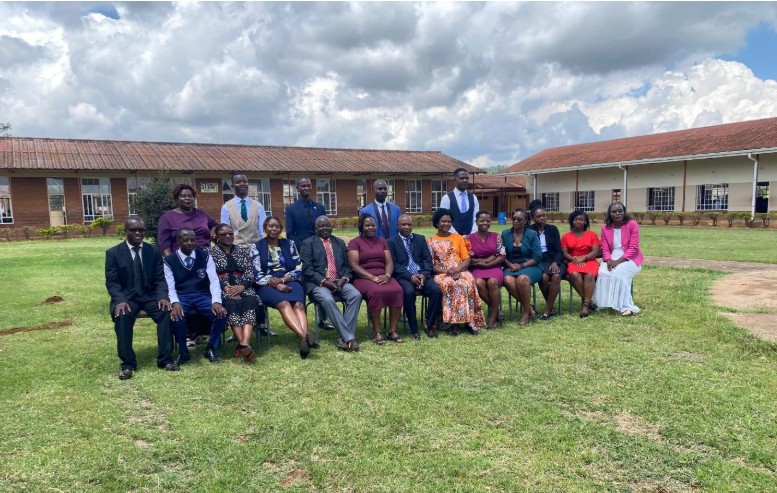 Leadership and teaching staff at Chishawasha Mission Primary School